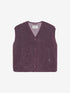 Teddy bodywarmer | Plum Truffle