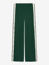 Tracksuit trousers met drukknopen | Pine Forest