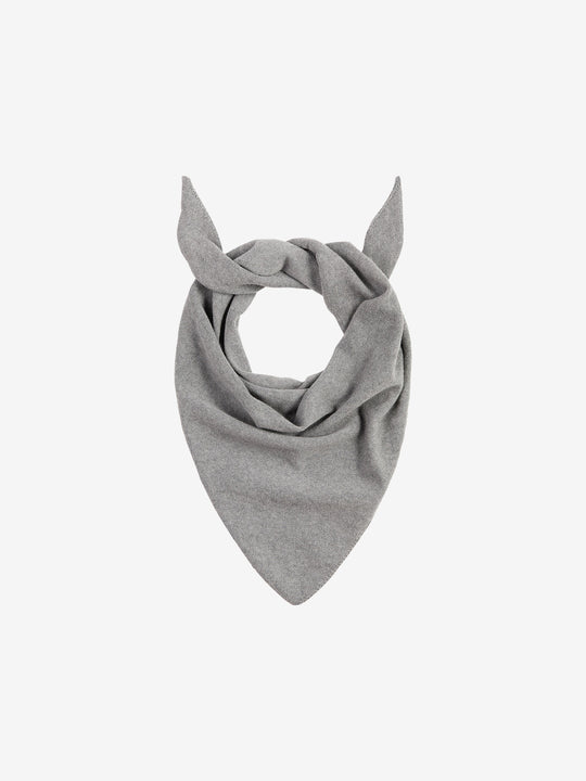 Triangle scarf | Grey Melange