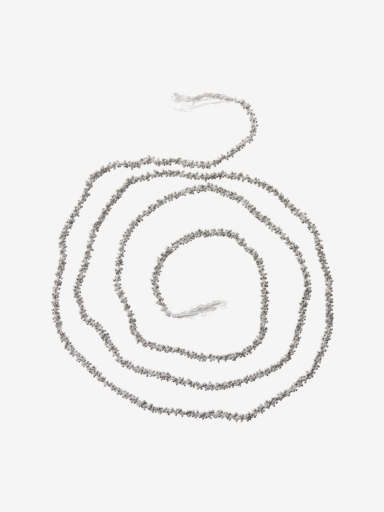 Kralen koord | Dark Grey