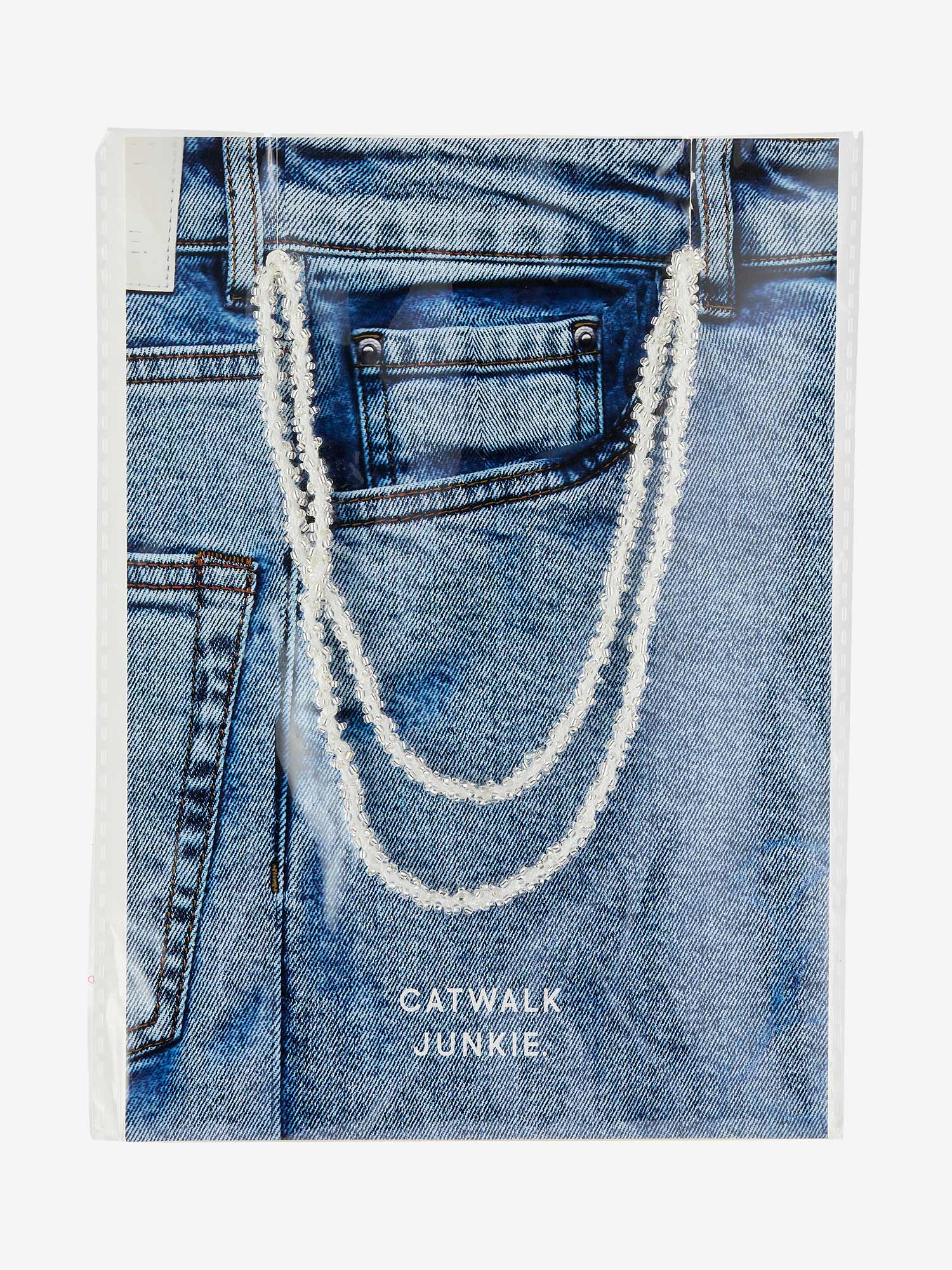 Beaded cord | Off White
