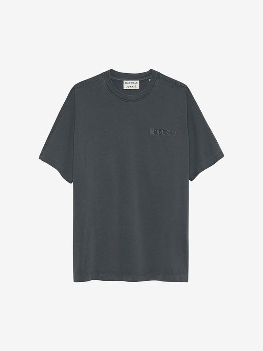 Oversized Tshirt met backprint | Carbon