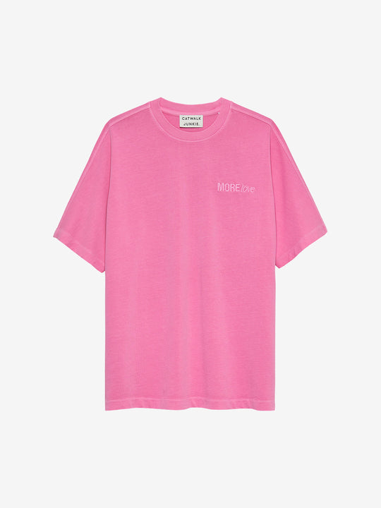 Oversized Tshirt met backprint | Rosebloom