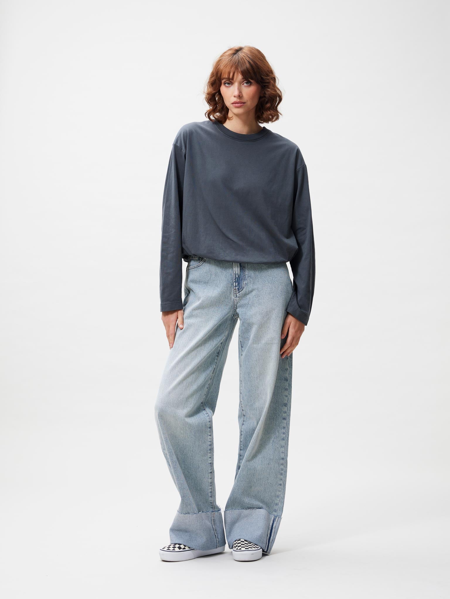 Tuck in long sleeve | Carbon