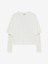 T-shirt met lange kanten mouw | Off White