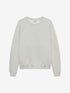 Sweater with graphic at back | Light Grey Melange