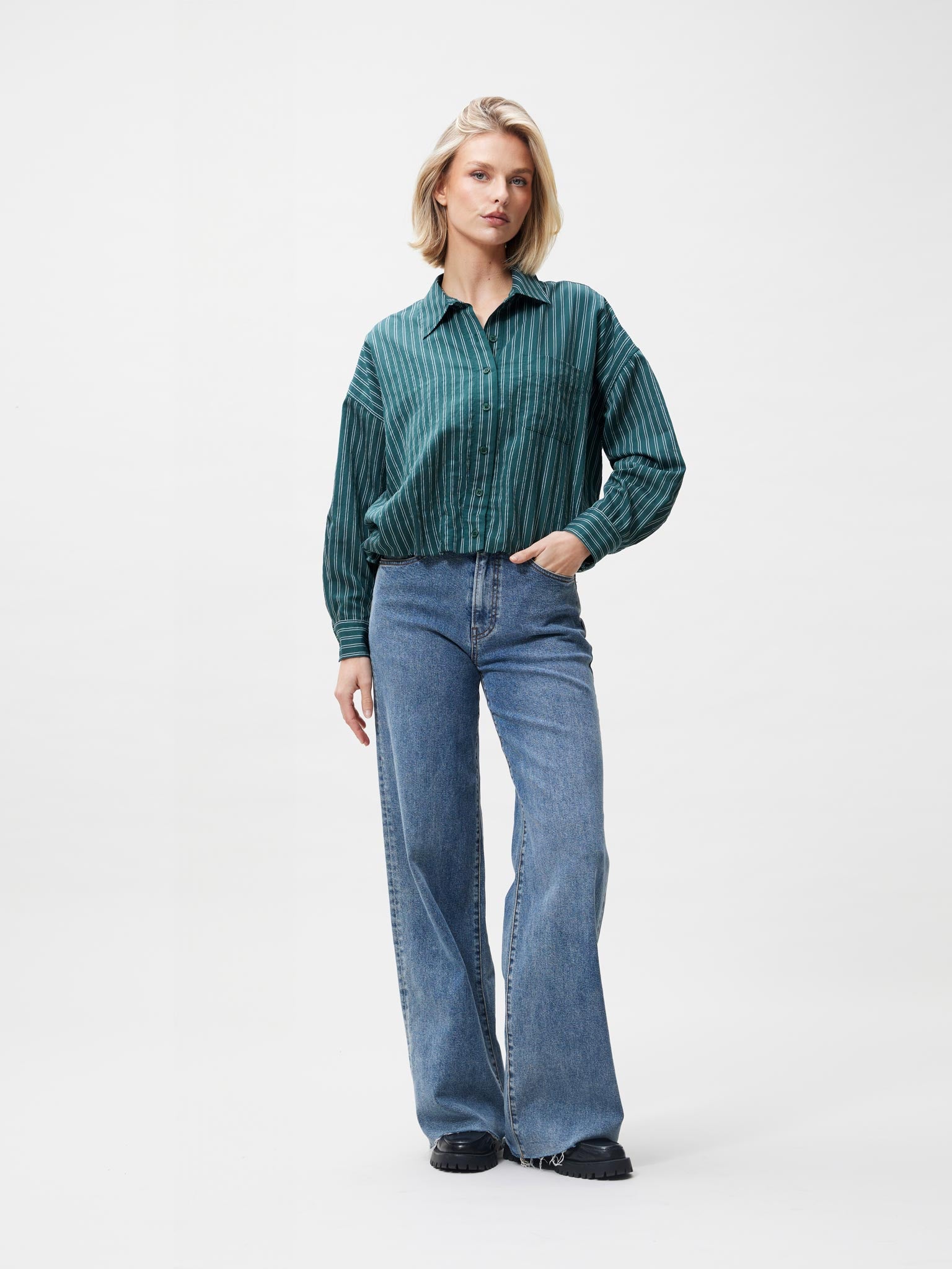 Tuck in blouse | Sea Moss