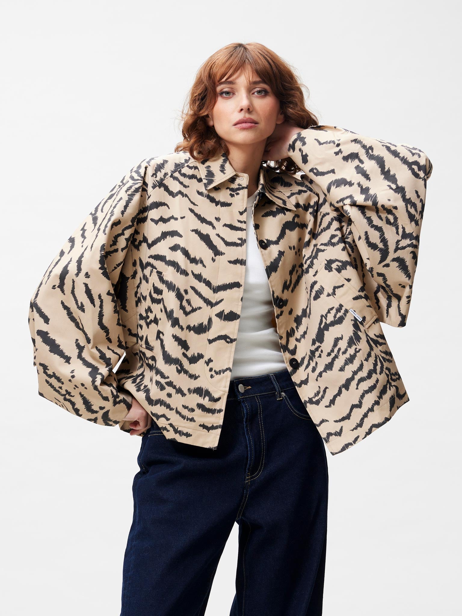 Tijger cape jacket | Incense