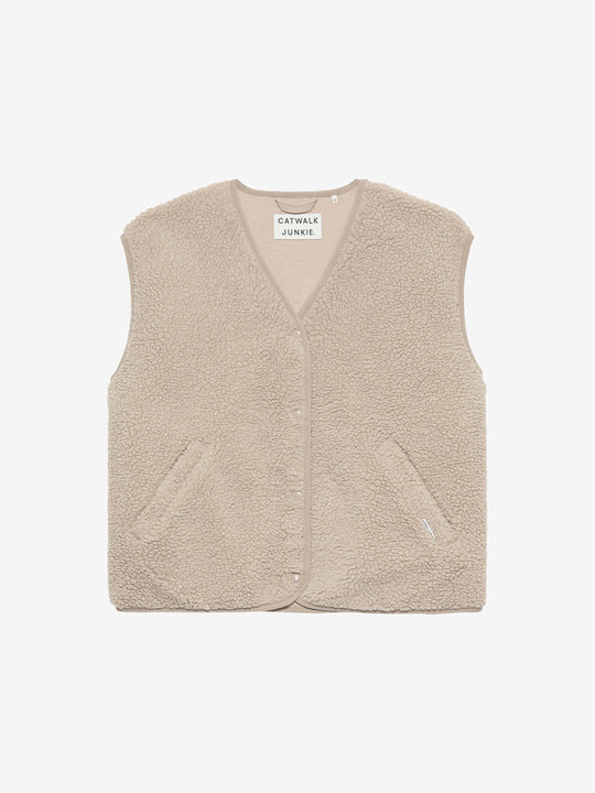 Teddy bodywarmer | Cement
