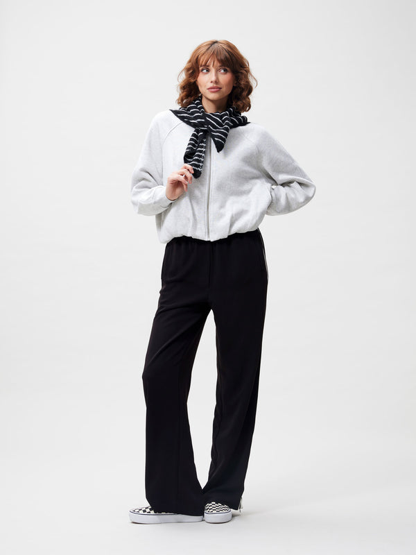 Gestreepte sjaal | Black