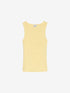 Classic rib singlet | Mellow Yellow