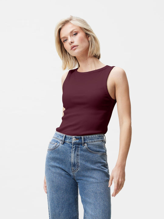 Classic rib singlet | Winetasting