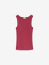 Classic rib singlet | Cranberry Juice