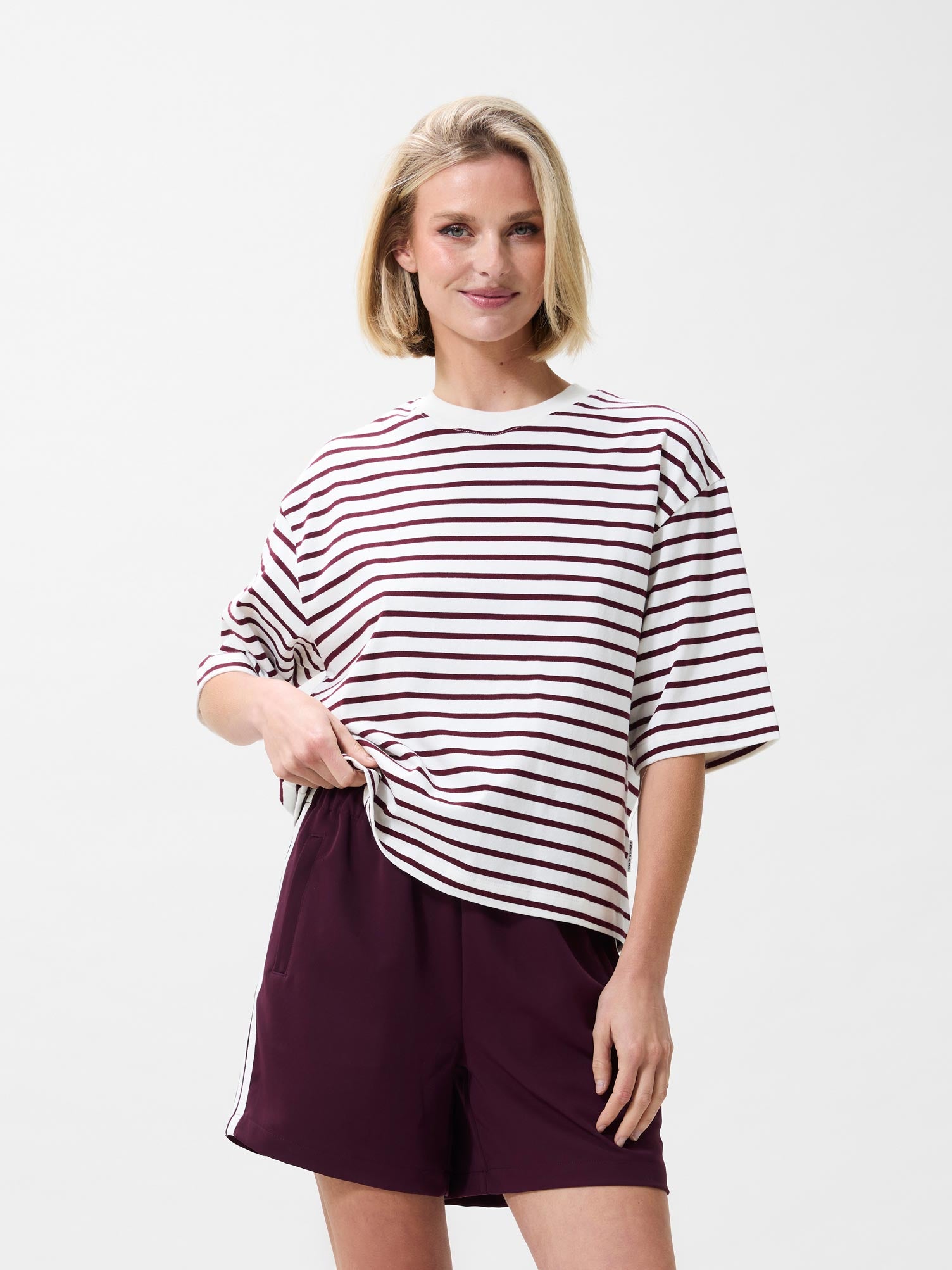 Loose fit striped Tshirt | Winetasting