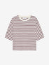 Loose fit striped Tshirt | Winetasting