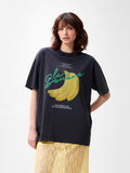 Oversized graphic Tshirt | Dark Grey