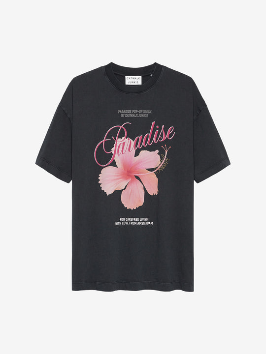 Oversized graphic Tshirt | Dark Grey