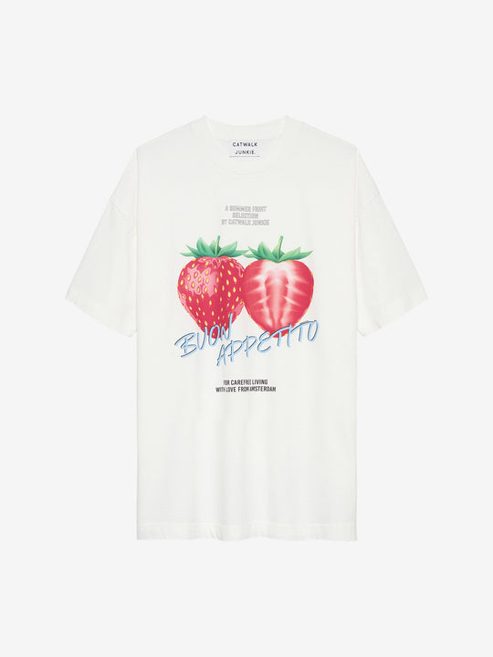 Oversized graphic Tshirt | Off White