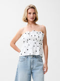Dotted spaghetti top | Off White