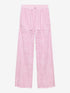 Pull on lace trousers | Soft Pink