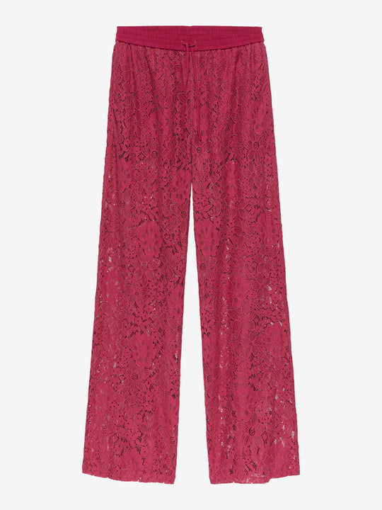 Pull on lace trousers | Cranberry Juice