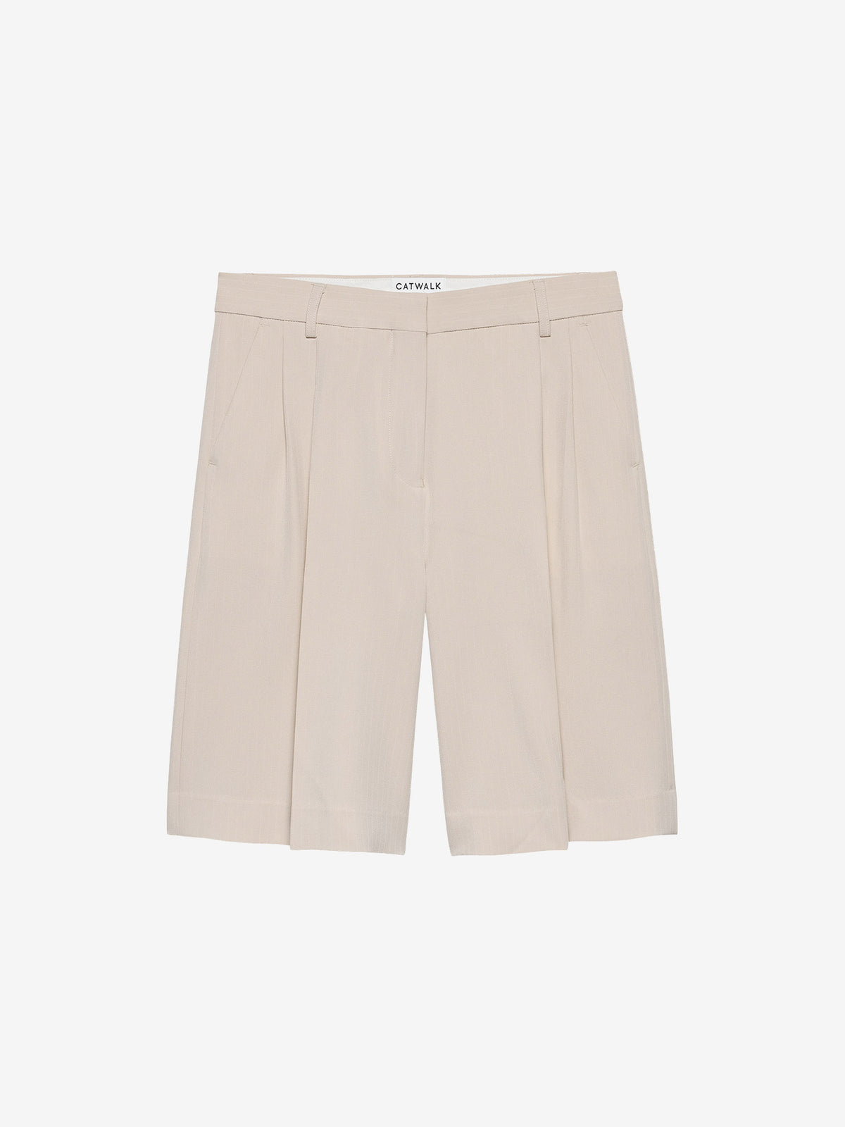 40 Sandshell Pinstripe bermuda | Sandshell – Catwalk Junkie
