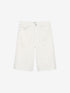 Loose fit jorts | Star White