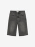 Loose fit jorts | Dark Grey
