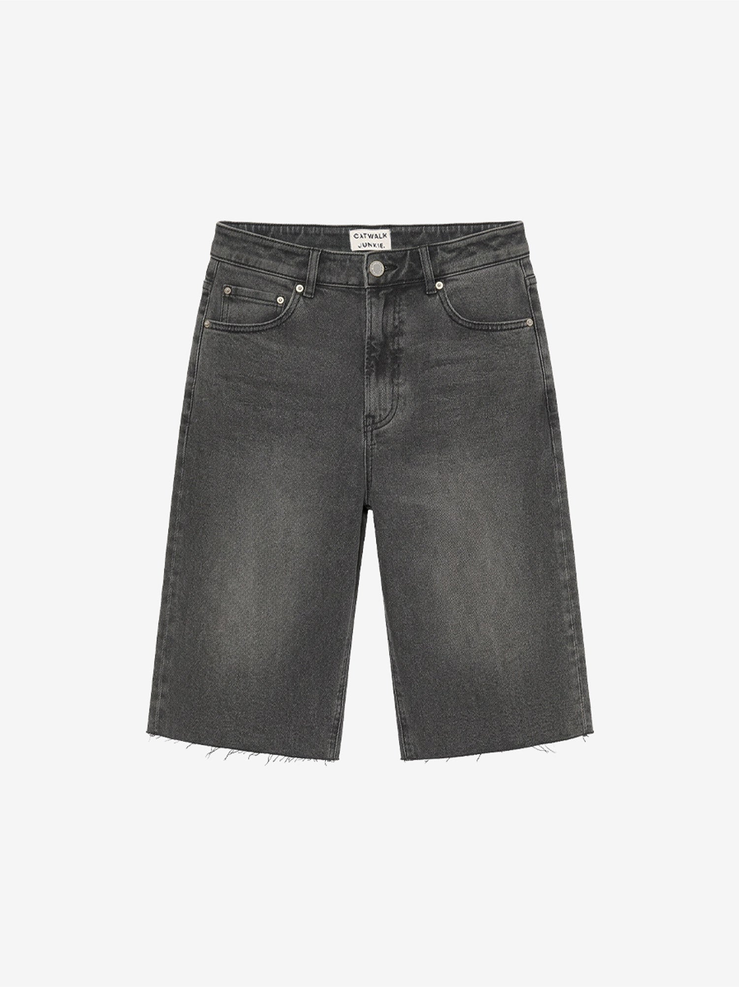 Loose fit jorts | Dark Grey