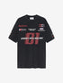 Oversized graphic Tshirt | Dark Grey