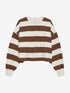 Oversized striped long sleeve | Rocky Road
