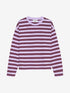 Striped long sleeve | Lavender Frost
