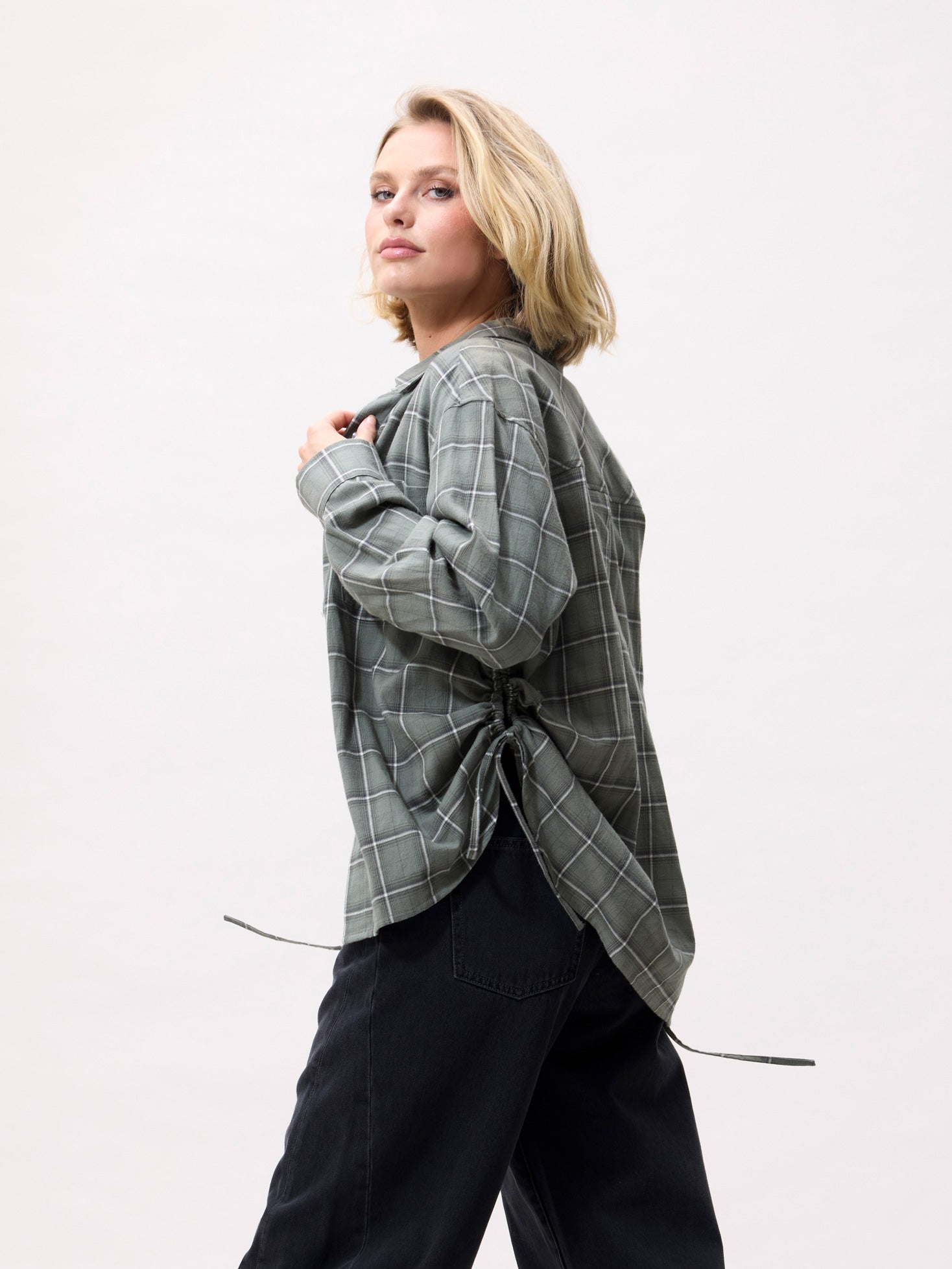 Check blouse | Mountain View