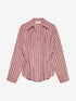 Blouse with waist pleats | Pink Sky
