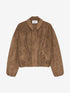Faux suede jacket | Canyon Clay