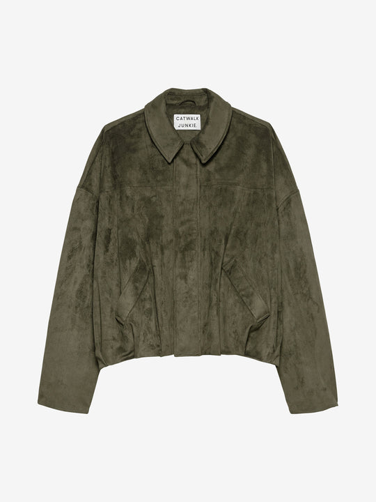 Faux suede jacket | Mountain View