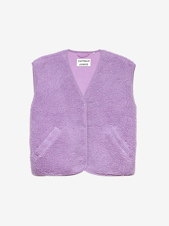 Teddy bodywarmer | Purple Haze