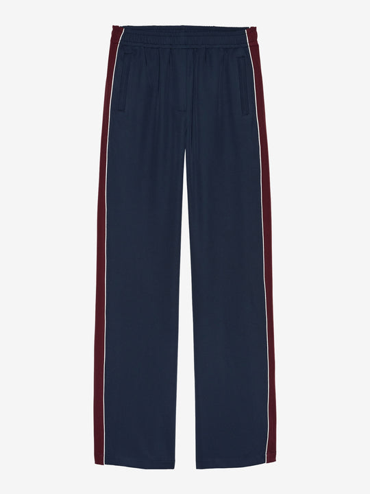 Tracksuit trousers with piping | Navy Blazer