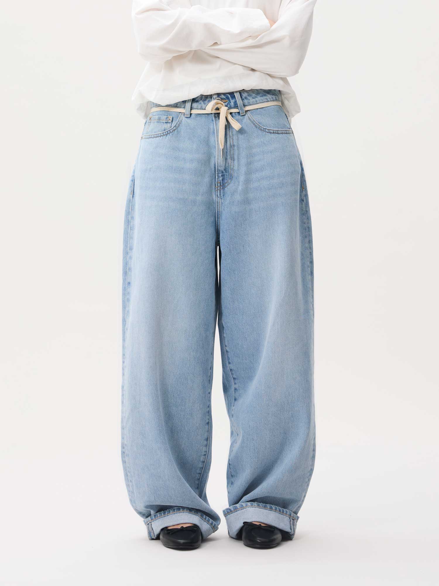 Baggy fit jeans | Blue
