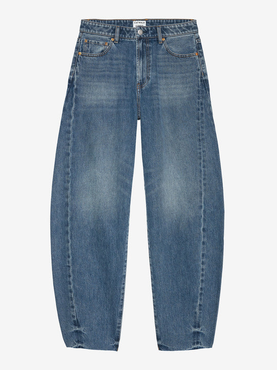 Super barrel fit jeans | Medium Blue