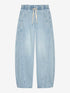 Barrel fit jogger | Light Blue