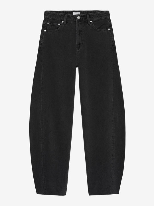 Super barrel fit jeans | Washed Black