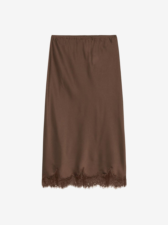 Lace silky skirt | Rocky Road