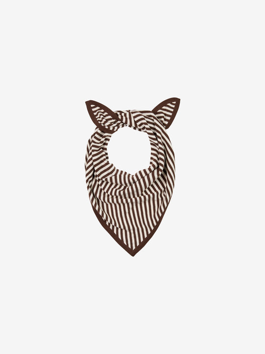Striped triangle scarf | Rocky Road
