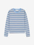 Striped long sleeve | Blue
