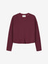 Tuck in long sleeve | Merlot