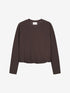 Tuck in long sleeve | Dark Cacao