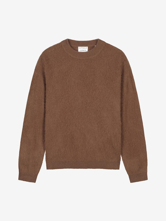 Super soft merino knit | Caramel