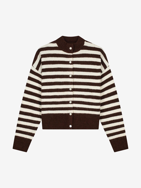 Striped cardigan | Brownie
