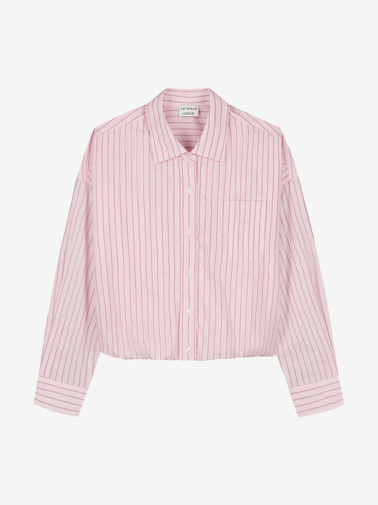 Tuck in blouse | Pink